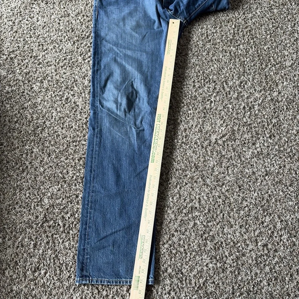 Vintage Polo Ralph Lauren Hampton Straight Blue Jeans Men 36x34 (tagged 34x34)